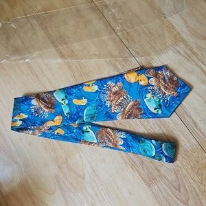 👔FRATELLO OCEAN PRINT NEC TIE👔